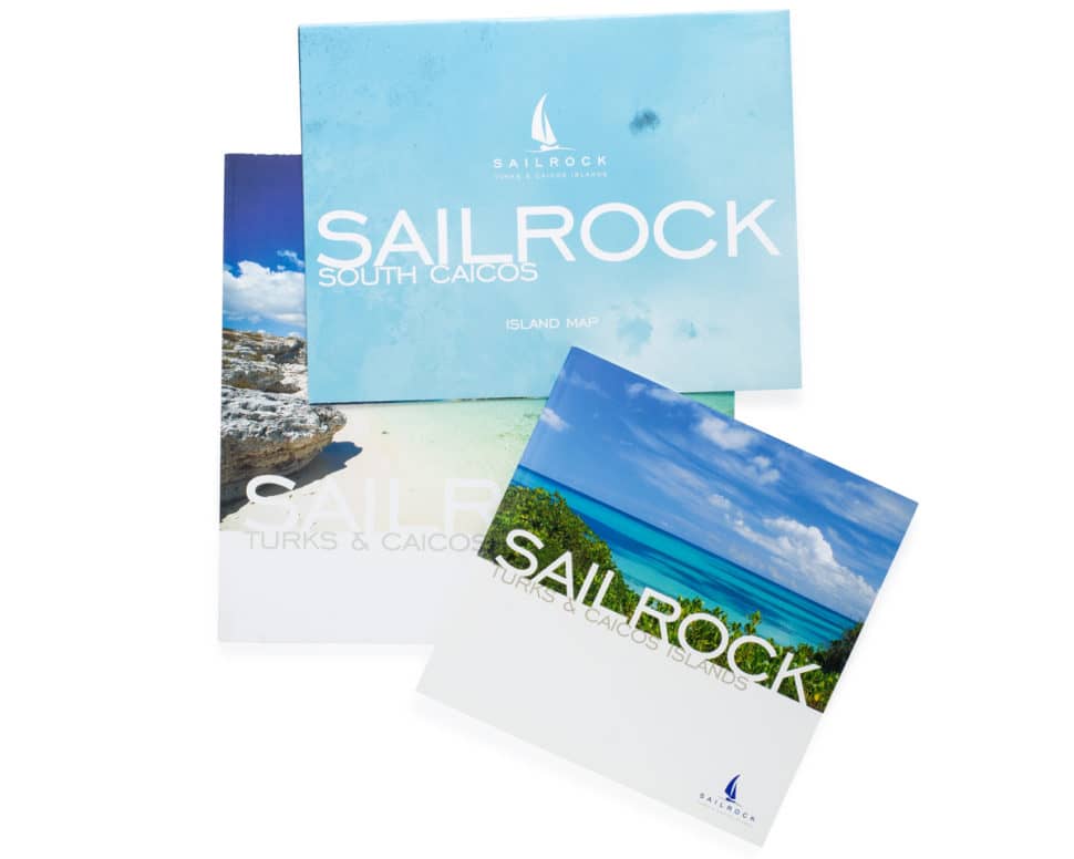 5398_0022 Custom printed Sailrock brochure featuring upscale design and full-color photography for luxury real estate marketing