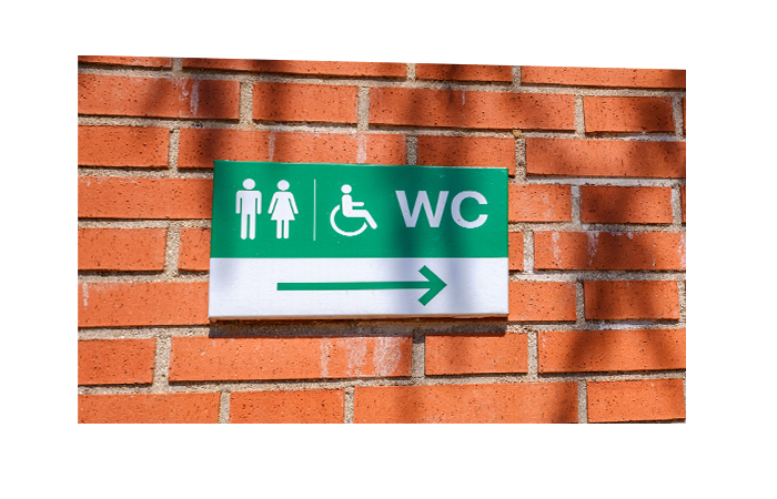 ADASign for Restrooms