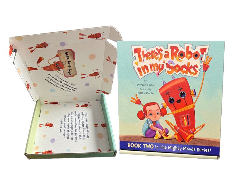 Book-Influencer-Box Custom book influencer box packaging used for promotional campaigns and audience engagement