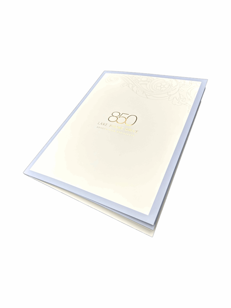 241770 850 LSD Book-Photoroom Custom printed book for 850 Lake Shore Drive featuring perfect binding, rich imagery, and high-end design to highlight the building’s story