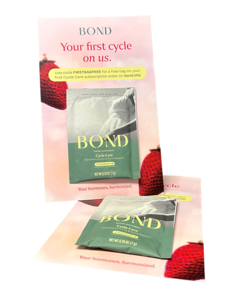 Bond Card W/ Sachet