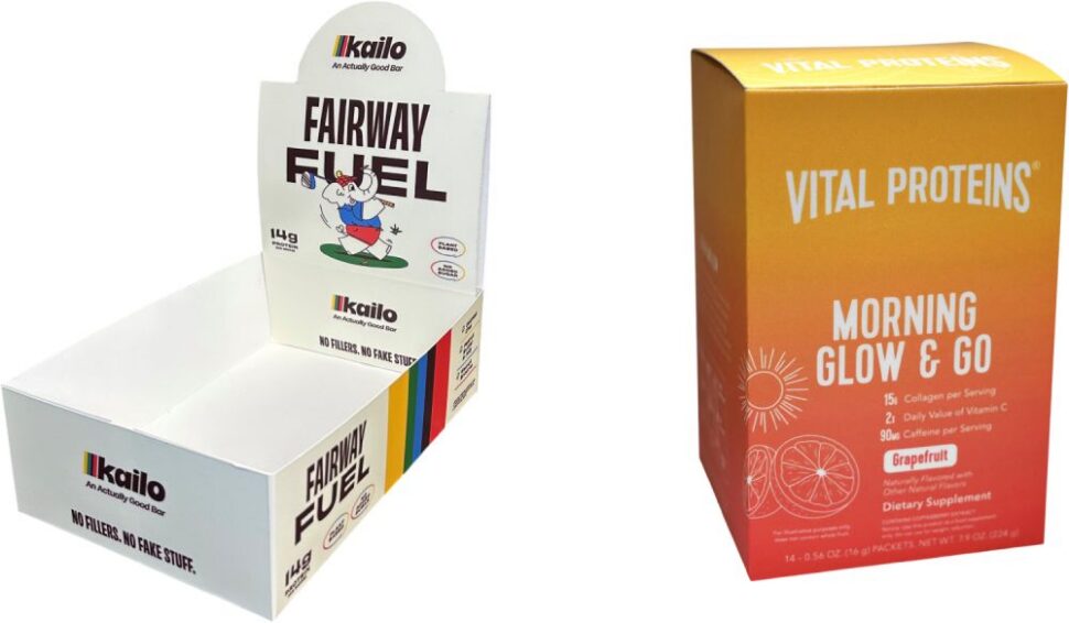 Fairway Fuel and Vital Proteins boxes